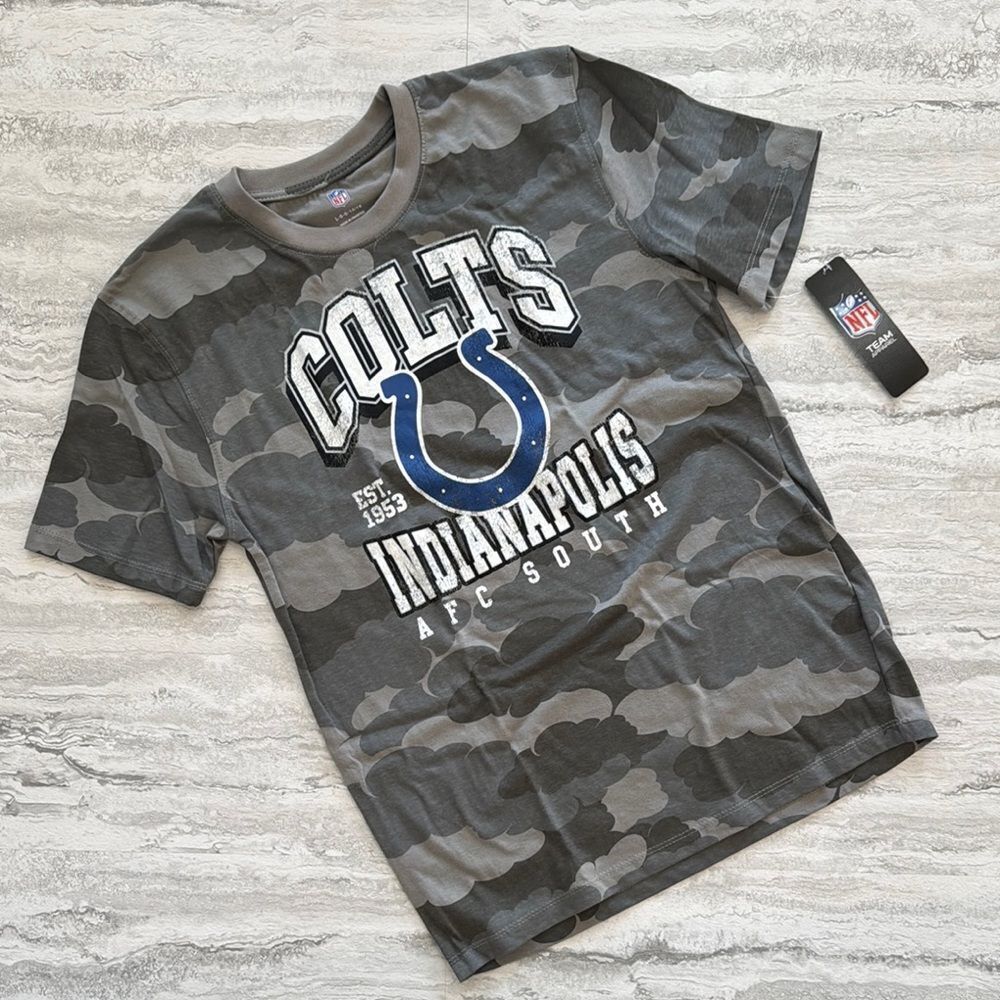 NFL INDIANAPOLIS COLTS Camo T Shirt